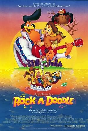 Cover image of the movie Rock-A-Doodle (1991)