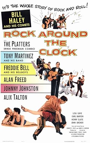 Cover image of the movie Rock Around the Clock (1956)