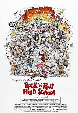 Cover image of the movie Rock 'n' Roll High School (1979)