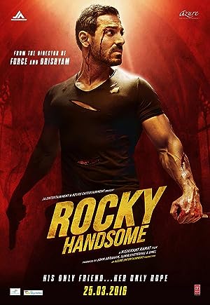 Cover image of the movie Rocky Handsome (2016)