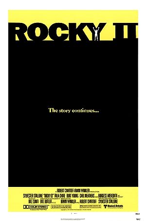 Cover image of the movie Rocky II (1979)