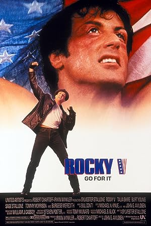 Cover image of the movie Rocky V (1990)
