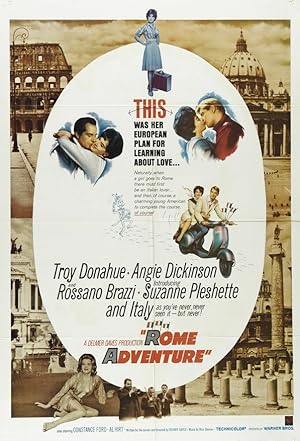 Cover image of the movie Rome Adventure (1962)