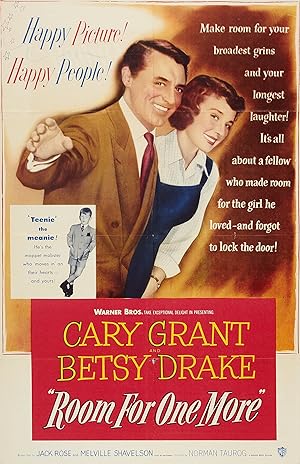 Cover image of the movie Room for One More (1952)
