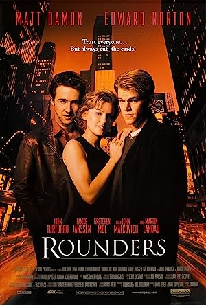 Cover image of the movie Rounders (1998)
