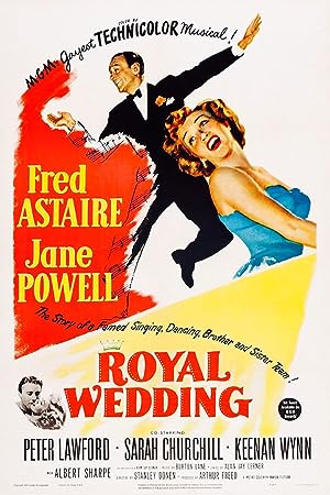 Cover image of the movie Royal Wedding (1951)