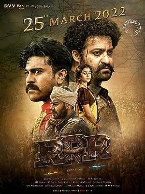Cover image of the movie RRR (2022)