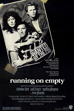 Cover image of the movie Running on Empty (1988)