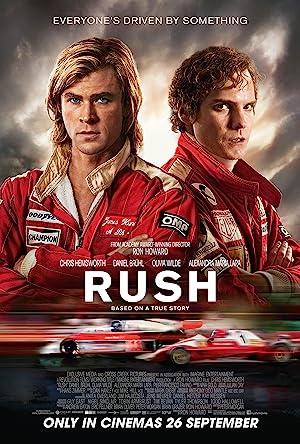 Cover image of the movie Rush (2013)