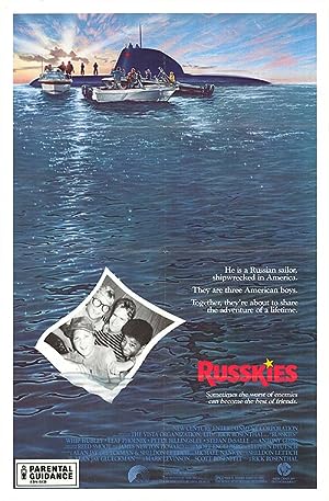 Cover image of the movie Russkies (1987)