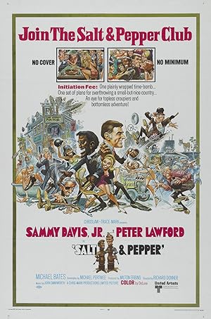 Cover image of the movie Salt and Pepper (1968)
