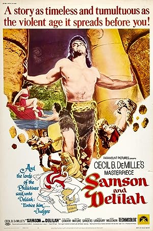 Cover image of the movie Samson and Delilah (1949)