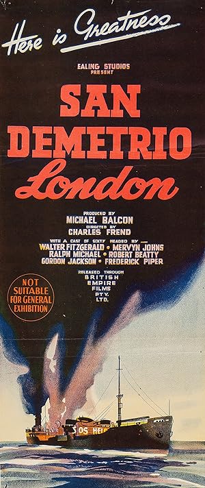 Cover image of the movie San Demetrio London (1943)