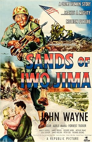 Cover image of the movie Sands of Iwo Jima (1949)