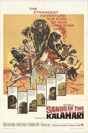 Cover image of the movie Sands of the Kalahari (1965)