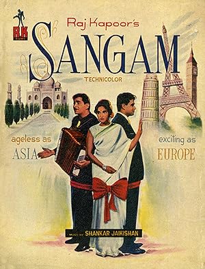 Cover image of the movie Sangam (1964)