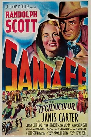 Cover image of the movie Santa Fe (1951)