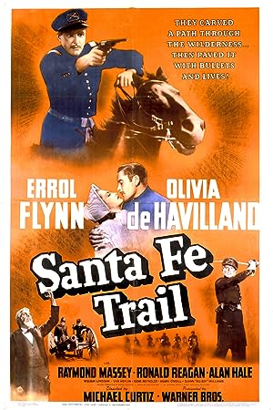 Cover image of the movie Santa Fe Trail (1940)