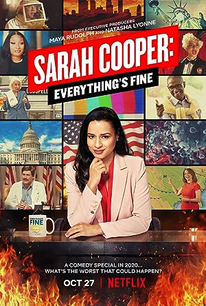 Cover image of the movie Sarah Cooper: Everything's Fine (2020)