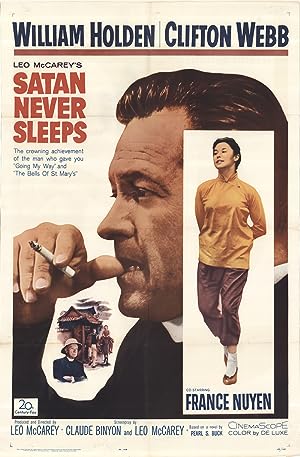 Cover image of the movie Satan Never Sleeps (1962)