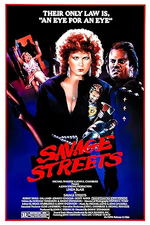 Cover image of the movie Savage Streets (1984)