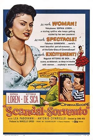 Cover image of the movie Scandal in Sorrento (1955)