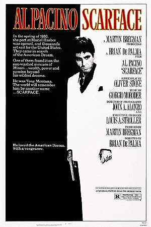 Cover image of the movie Scarface (1983)