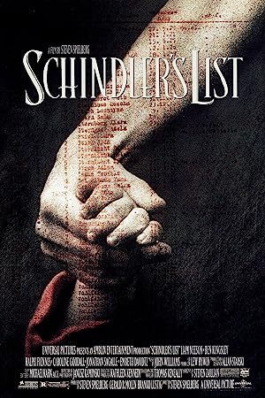 Cover image of the movie Schindler's List (1993)