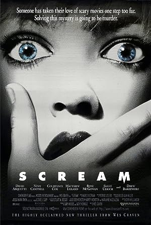Cover image of the movie Scream (1996)
