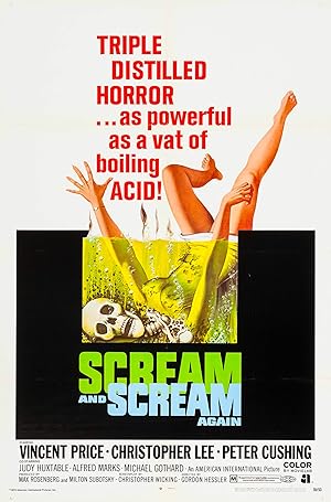Cover image of the movie Scream and Scream Again (1970)
