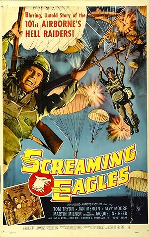 Cover image of the movie Screaming Eagles (1956)