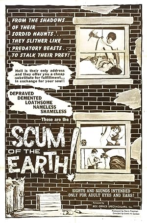 Cover image of the movie Scum of the Earth (1963)