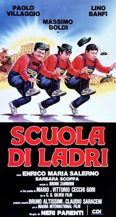 Cover image of the movie Scuola di ladri (1986)