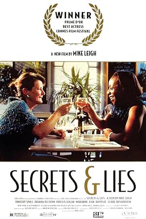 Cover image of the movie Secrets & Lies (1996)