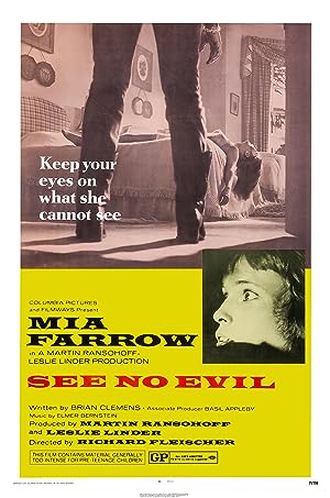 Cover image of the movie See No Evil (1971)