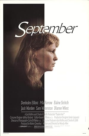 Cover image of the movie September (1987)