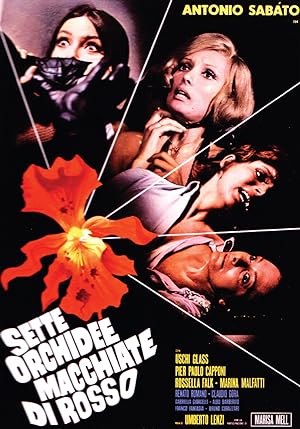Cover image of the movie Seven Blood-Stained Orchids (1972)