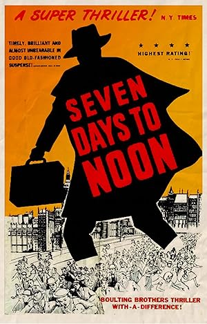 Cover image of the movie Seven Days to Noon (1950)