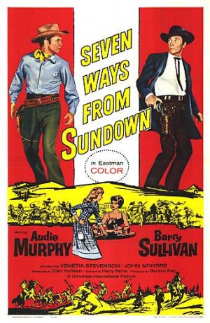 Cover image of the movie Seven Ways from Sundown (1960)