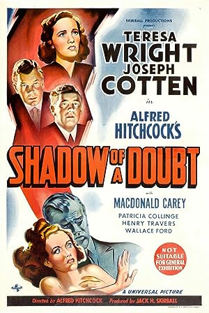 Cover image of the movie Shadow of a Doubt (1943)