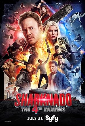 Cover image of the movie Sharknado 4: The 4th Awakens (2016)