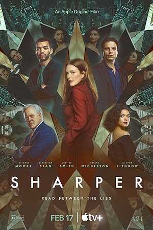 Cover image of the movie Sharper (2023)