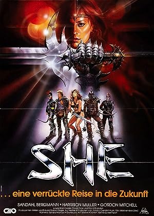 Cover image of the movie She (1984)