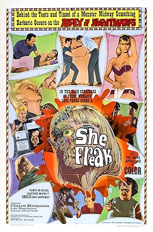 Cover image of the movie She Freak (1967)