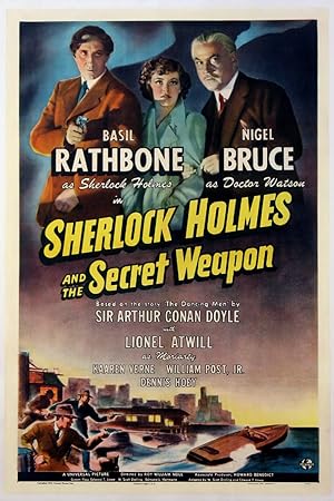 Cover image of the movie Sherlock Holmes and the Secret Weapon (1942)