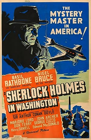 Cover image of the movie Sherlock Holmes in Washington (1943)