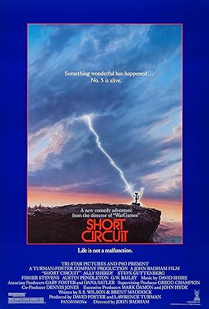 Cover image of the movie Short Circuit (1986)