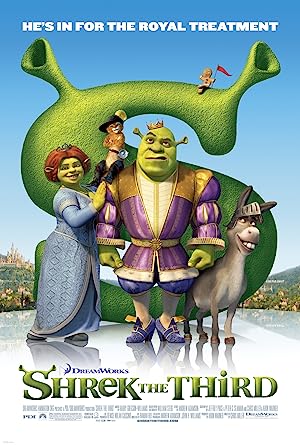 Cover image of the movie Shrek the Third (2007)