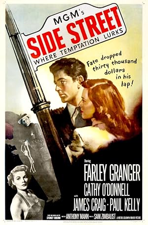 Cover image of the movie Side Street (1949)
