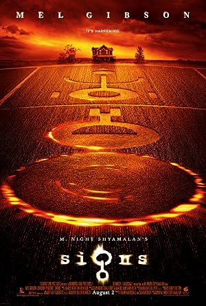 Cover image of the movie Signs (2002)